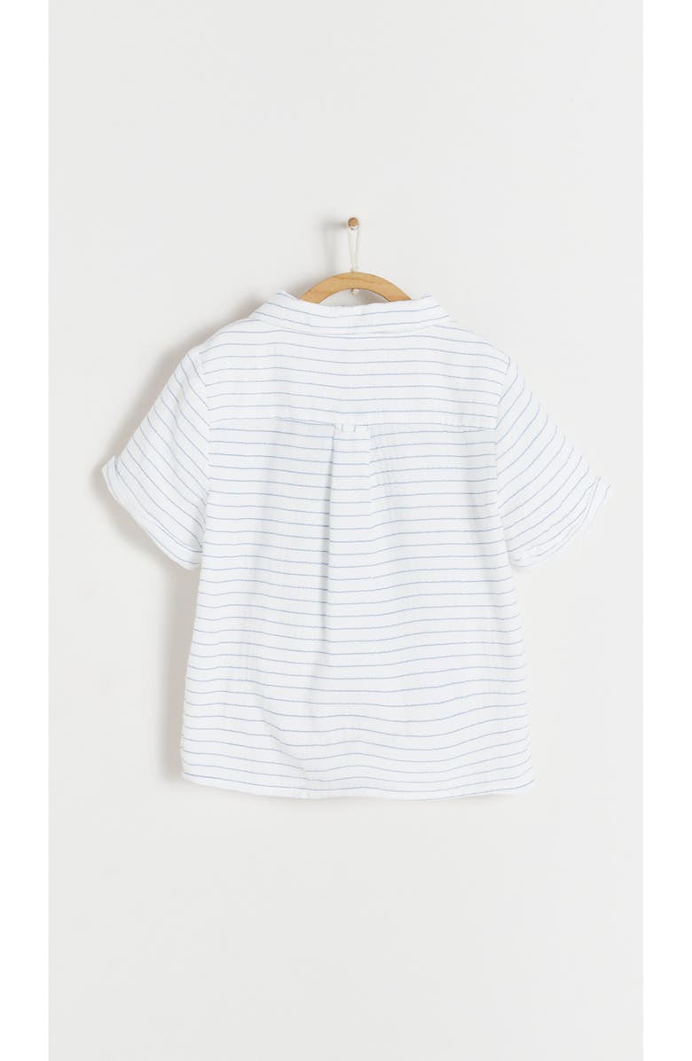 Babycottons Premium Cotton Manu Shirt for Toddler, Alternate, color, White