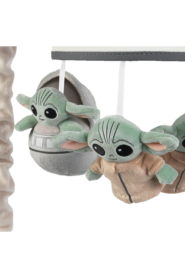 Star Wars The Child/Baby Yoda Musical Baby Crib Mobile Soother Toy, Alternate, color, Gray