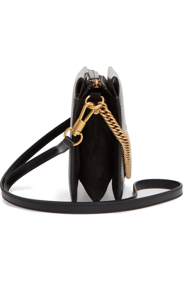 Givenchy Cross 3 Leather Crossbody Bag, Alternate, color,