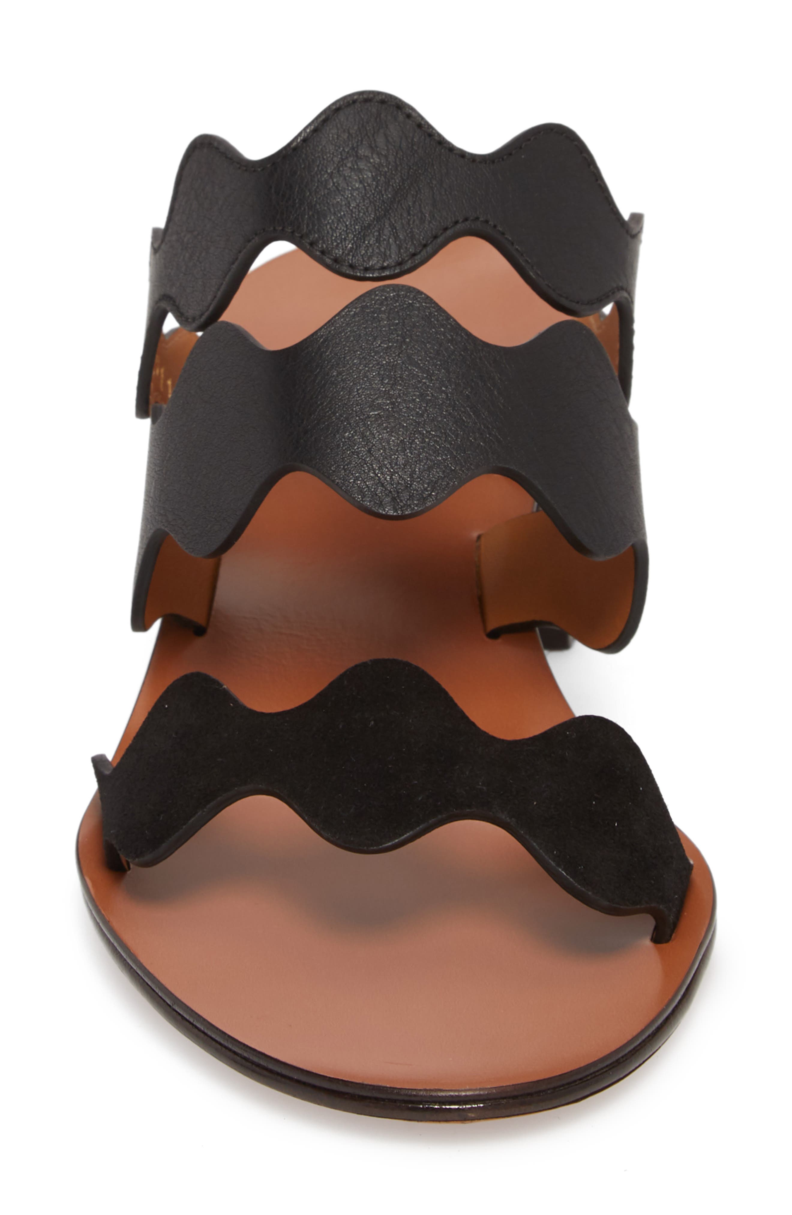 Chloé Lauren Slide Sandal, Alternate, color, 