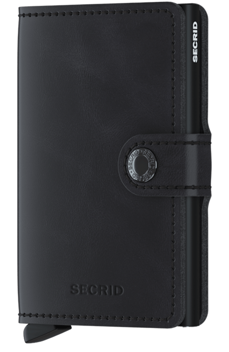 Secrid Miniwallet Vintage, Main, color, Black