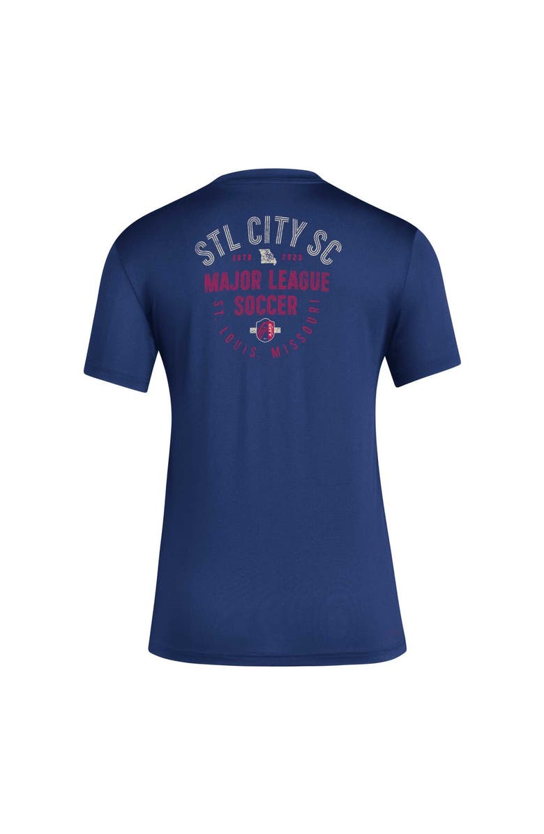 adidas Women's adidas Navy St. Louis City SC Local Stoic T-Shirt, Alternate, color, 