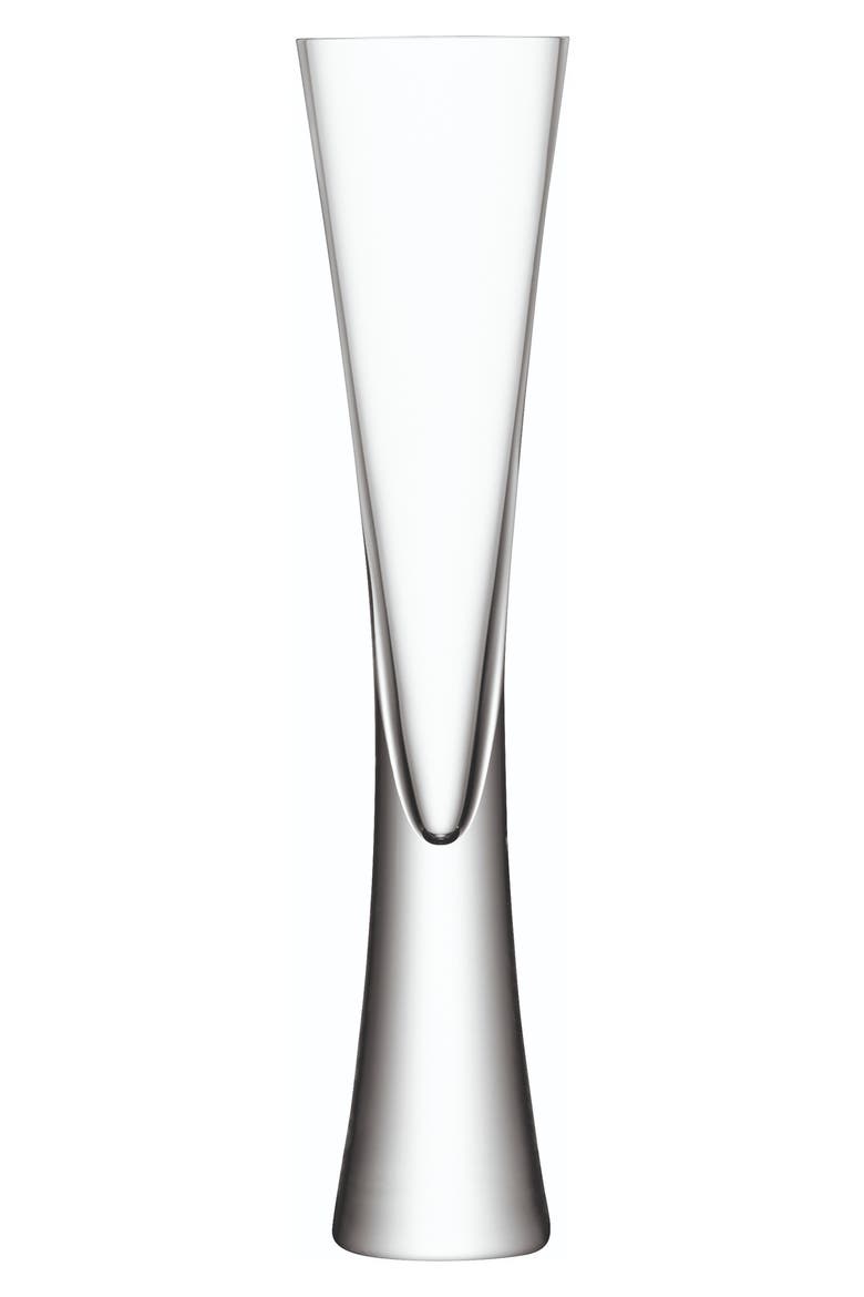 Moya Set of 2 Champagne Flutes, Main, color, CLEAR