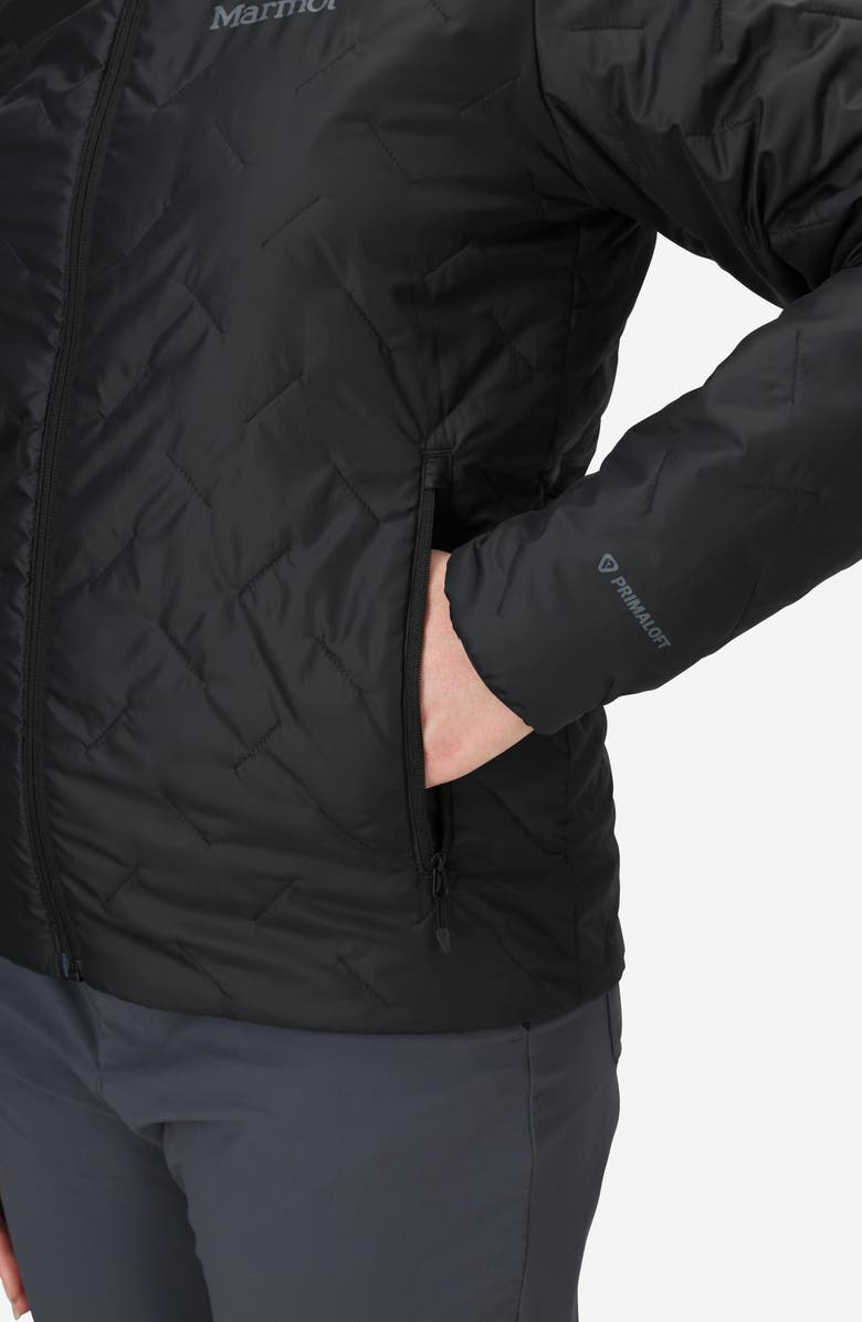 Marmot MonoQuilt Hooded Jacket, Alternate, color, Black