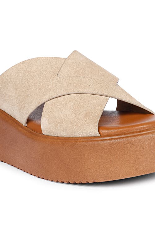 SAINT G VIVI BLU YASMIN PLATFORM SANDAL