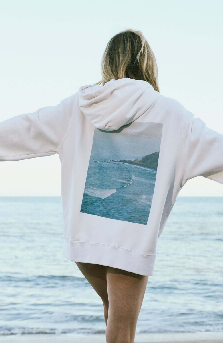 CALIFORNIA INCLINE Palos Verdes Hoodie, Alternate, color, Salt