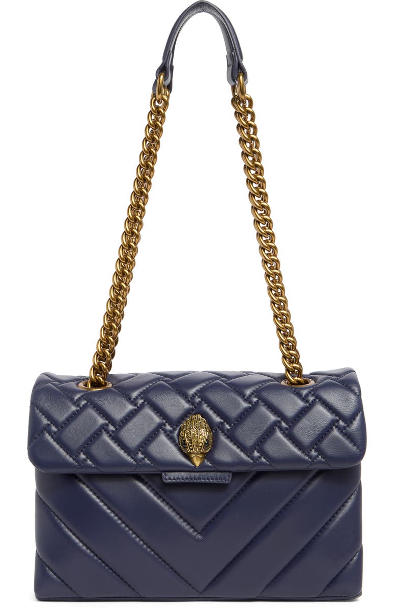 Kurt Geiger London Leather Kensington Shoulder Bag, Main, color,