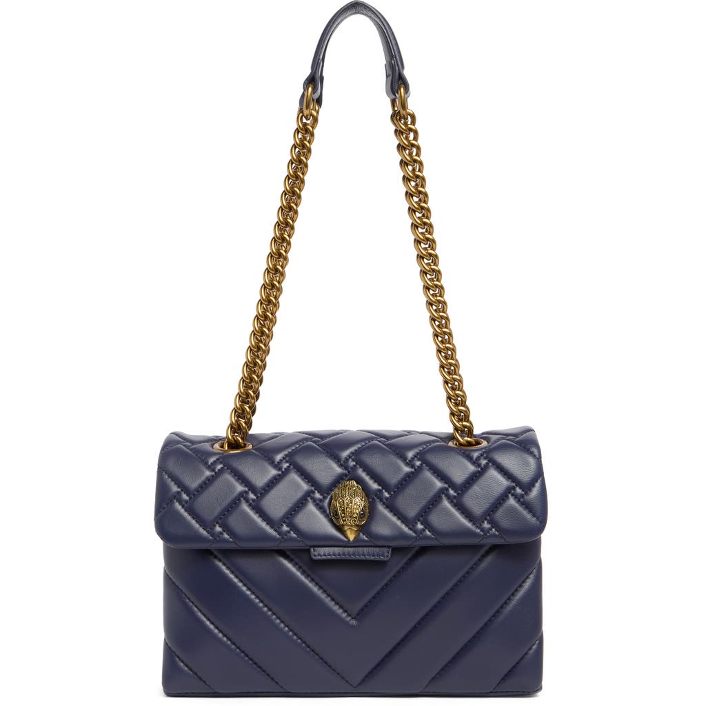 KURT GEIGER KURT GEIGER LONDON LEATHER KENSINGTON SHOULDER BAG