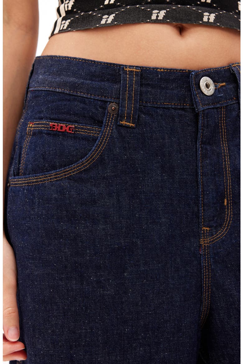 Astrid Rinse Denim Shorts, Alternate, color, RINSE DENIM