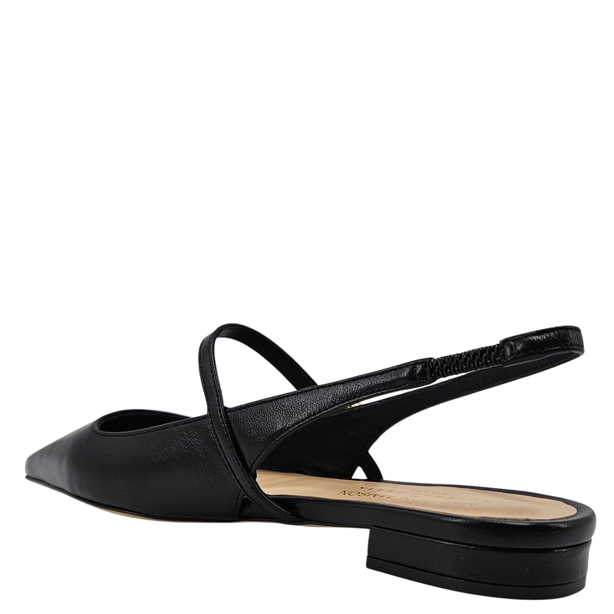 Madison Maison Binta Flat Slingback, Alternate, color, Black