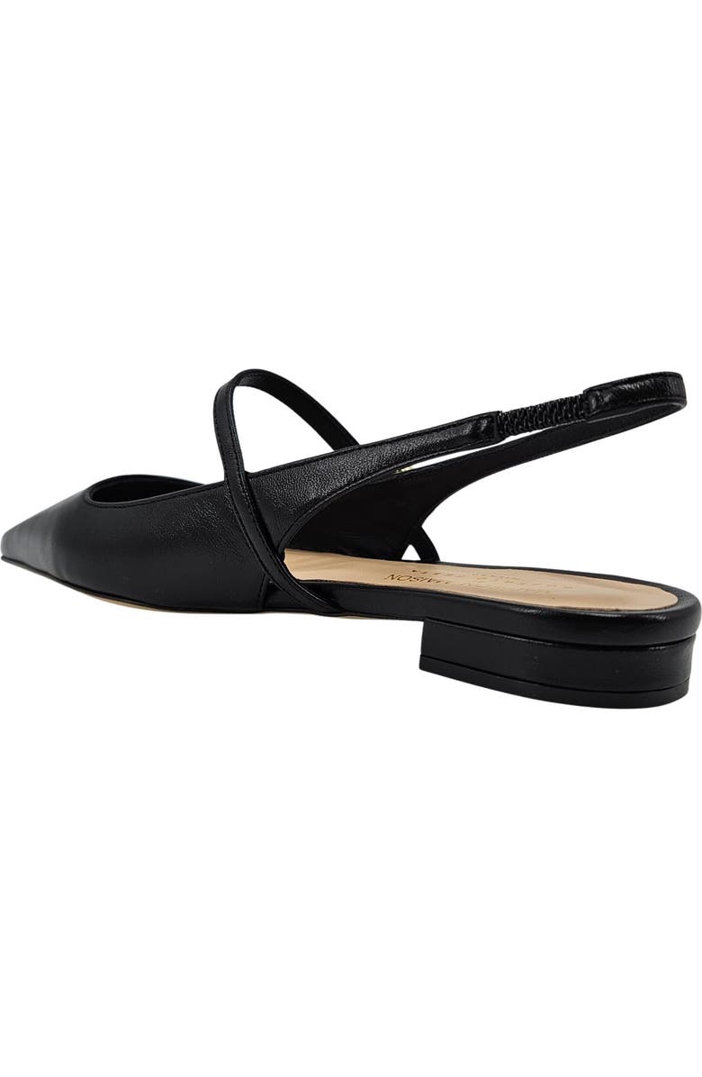 Madison Maison Binta Flat Slingback, Alternate, color, Black