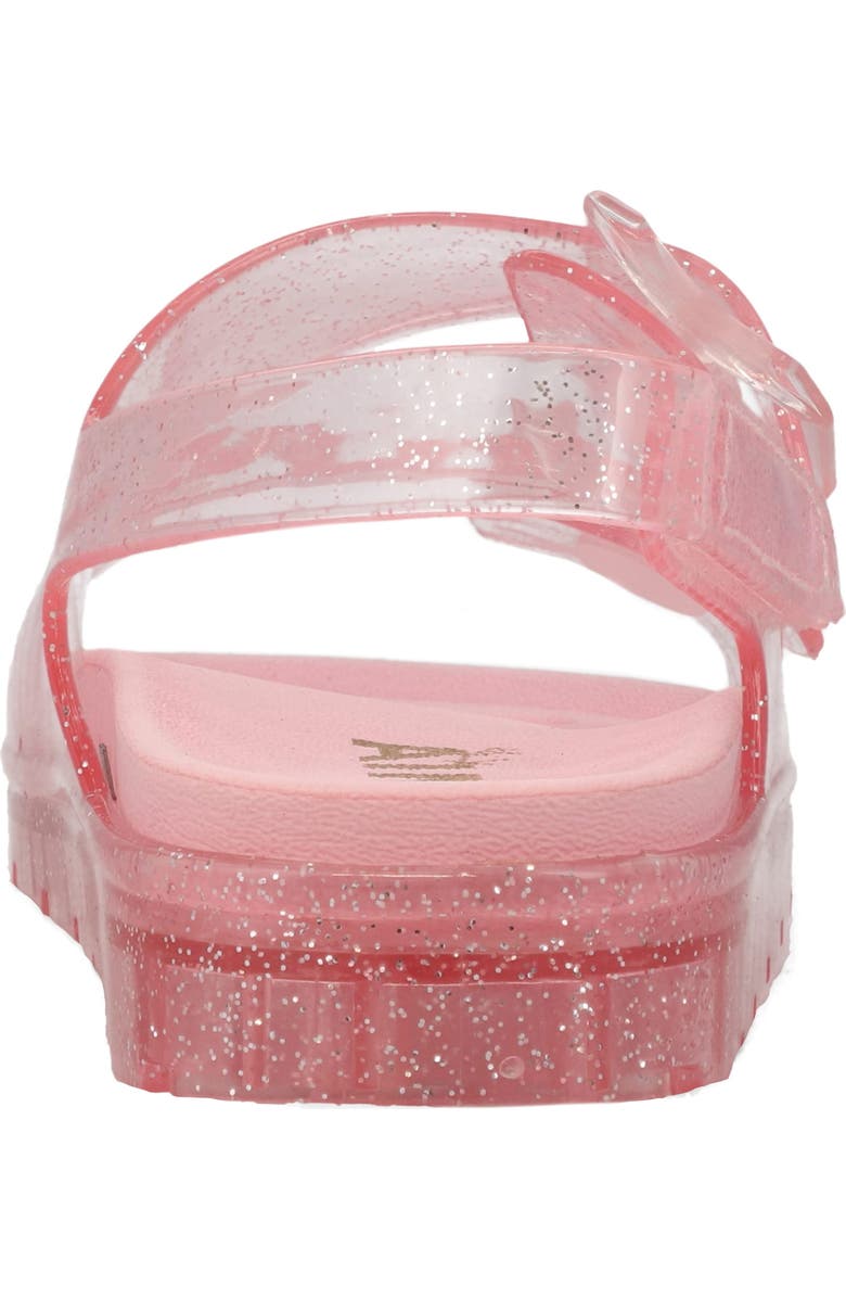 MIA Kids' Lolli Clear Glitter Sandal, Alternate, color, Pink