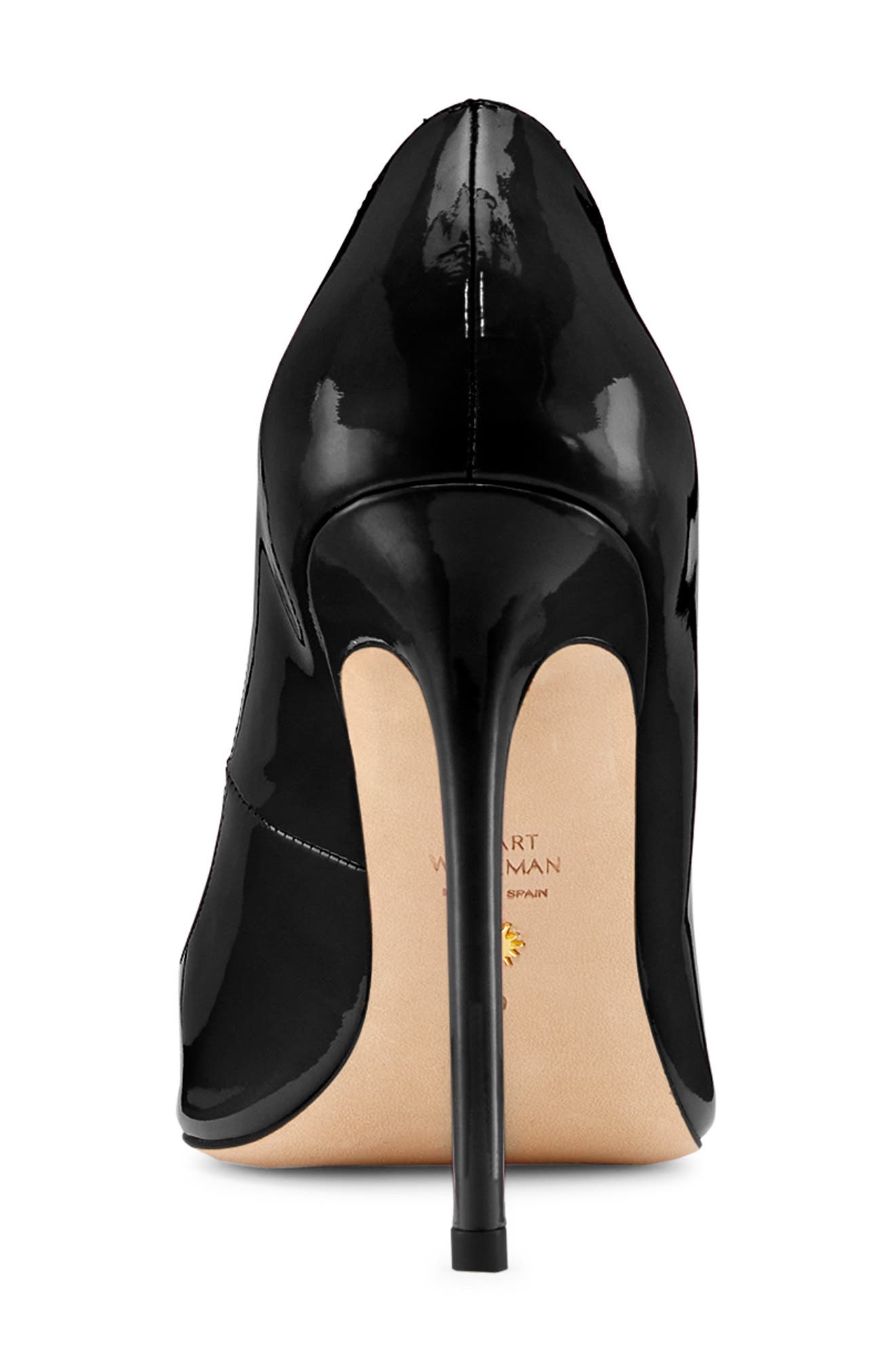 Stuart Weitzman Stuart 110 Pump, Alternate, color, Black