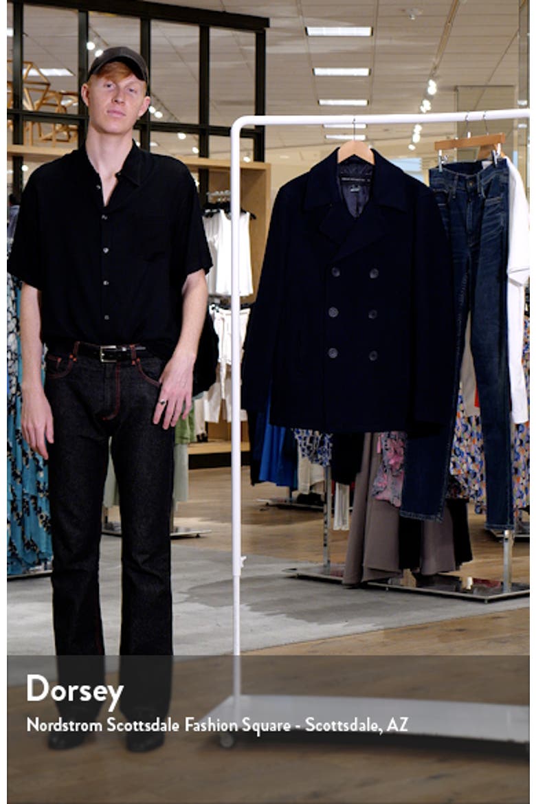 Wool Blend Peacoat video