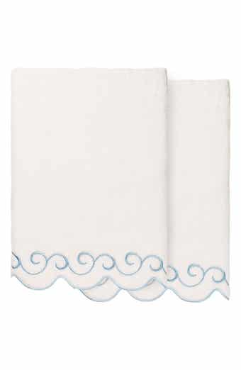 Simplicity Scallop Set of 2 Bath Towels