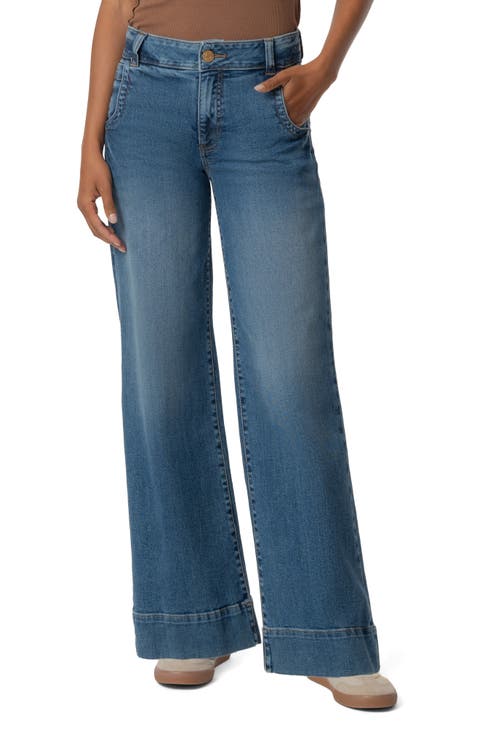 Maya High Waist Wide Leg Jeans