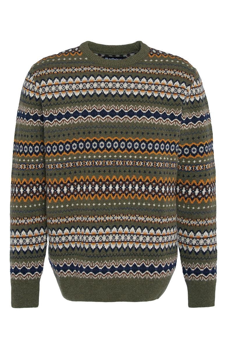 Barbour Case Fair Isle Wool Sweater, Alternate, color, 