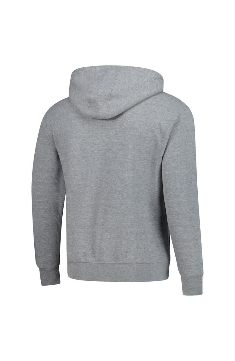 Mitchell & Ness Men's Mitchell & Ness Heather Gray Ohio State Buckeyes Classic Arch Pullover Hoodie, Alternate, color, Heather Gray