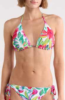Tommy Bahama Island Cays Reversible Triangle Bikini Top
