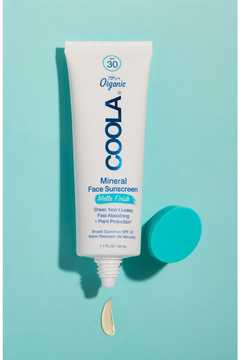 Suncare Mineral Face Matte Finish Sunscreen Lotion SPF 30, Alternate, color, NO COLOR