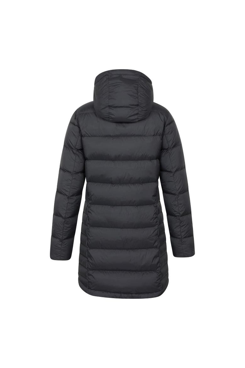 Stratus Extreme Packable Long Down Jacket, Alternate, color, Black