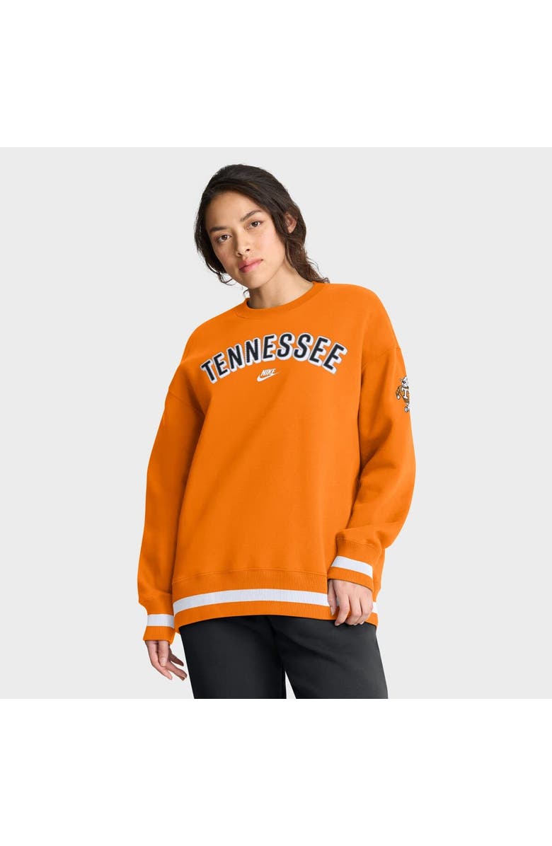 Nike Women
s Nike Tennessee Orange Tennessee Volunteers Oversized Legacy Phoenix Sweatshirt, Main, color, Tennessee Orange