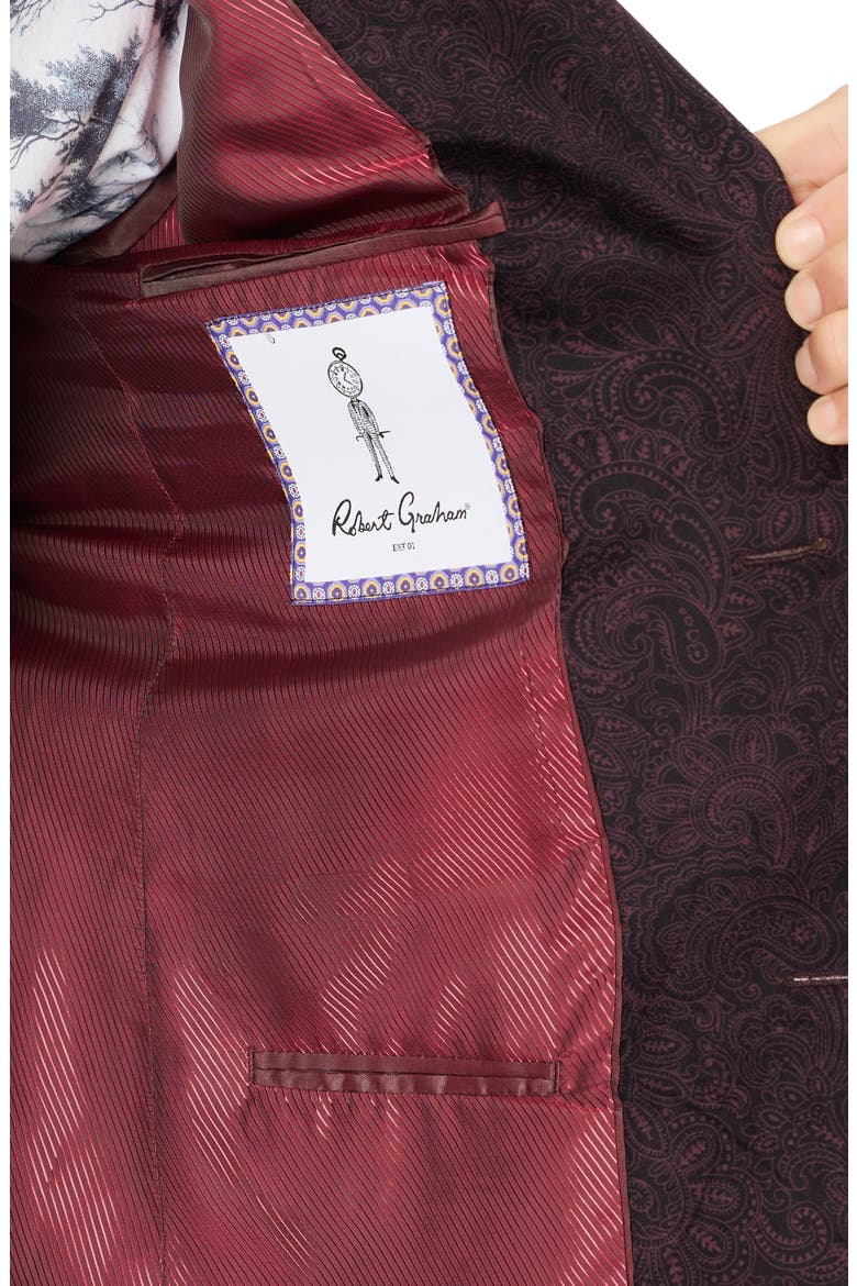 Larrick Sport Coat, Alternate, color, BERRY