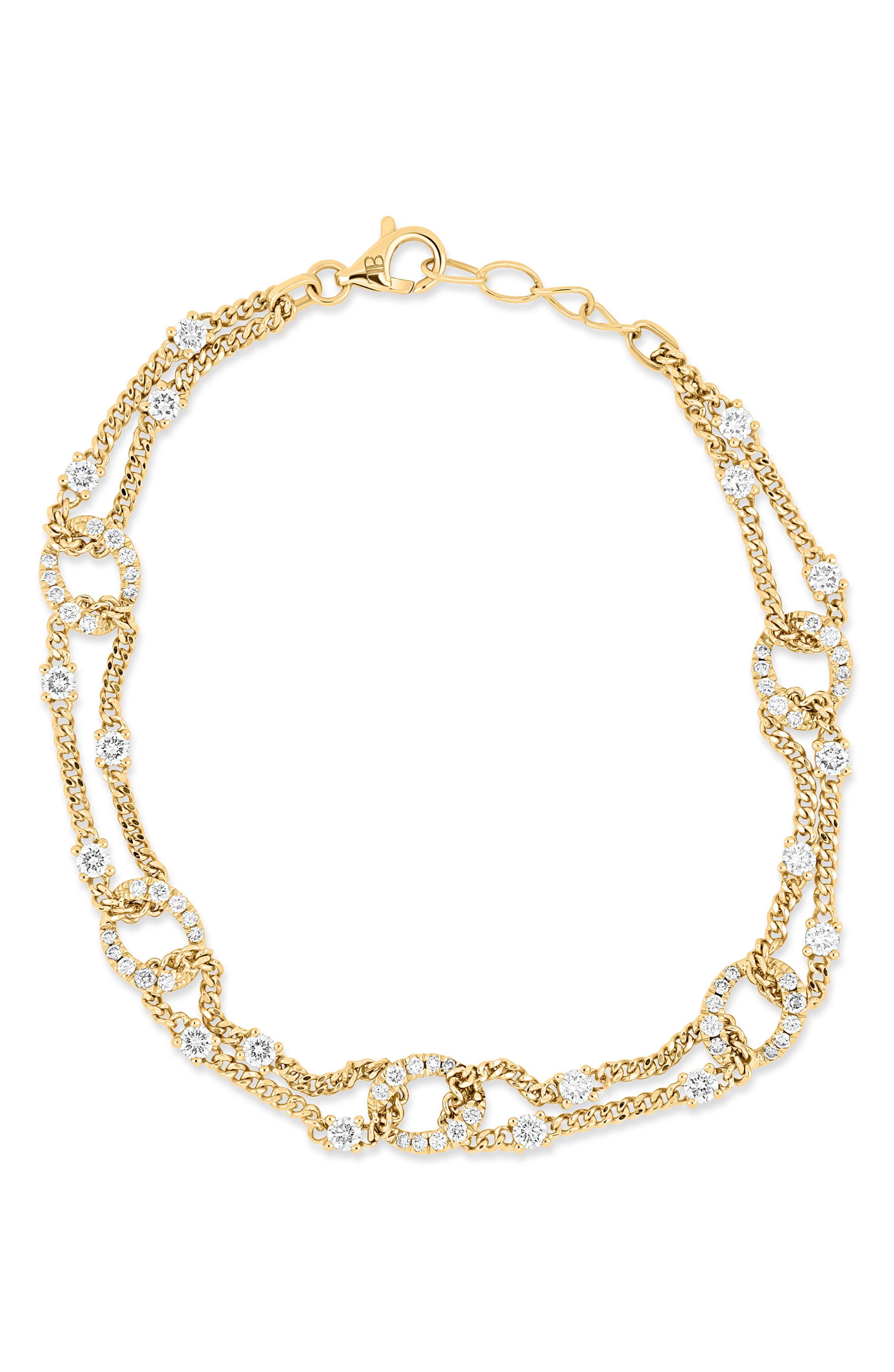 Bony Levy 18K Gold Varda Diamond Line Bracelet (Women) | Nordstrom