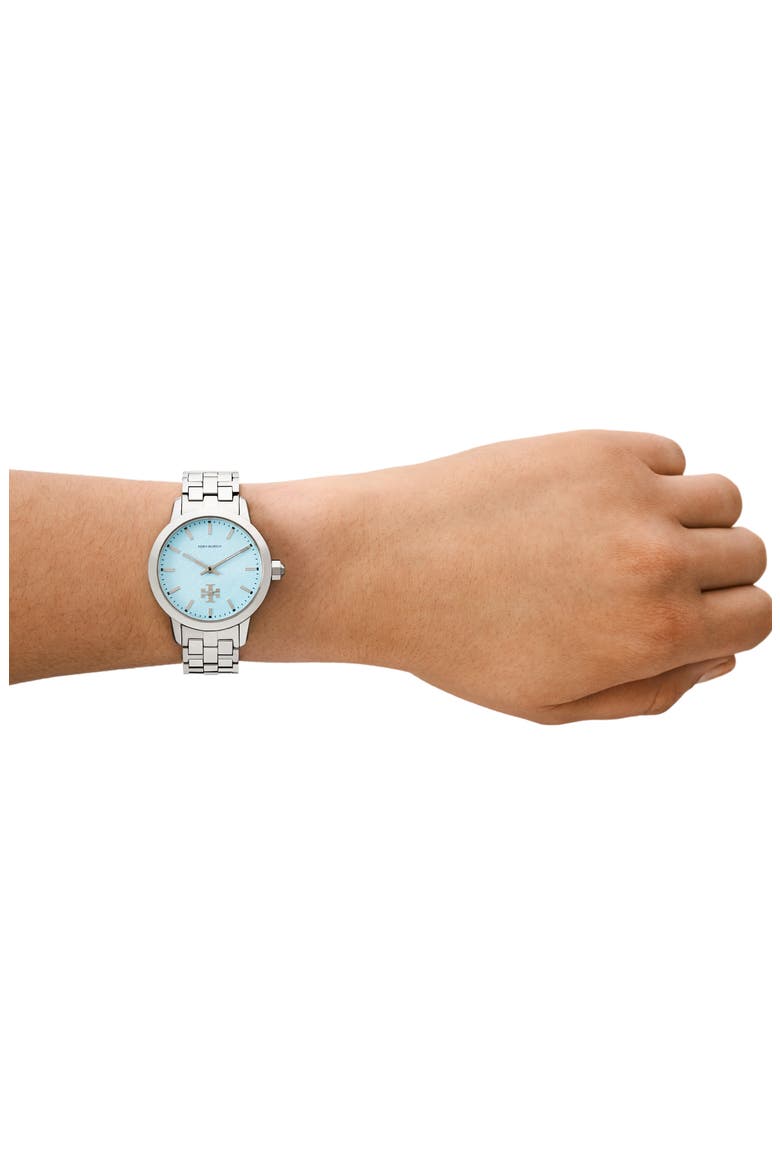 The Tory Bracelet Watch, Alternate, color, SILVER