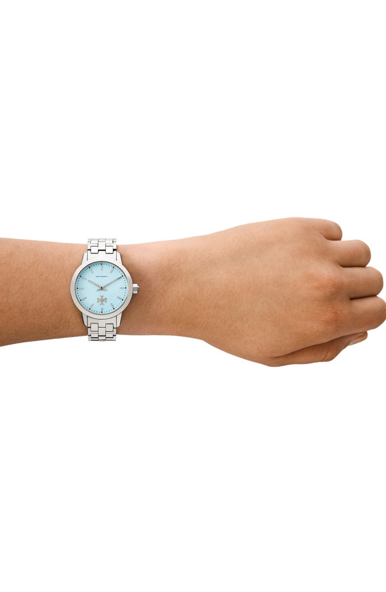 Tory Burch The Tory Bracelet Watch, Alternate, color,