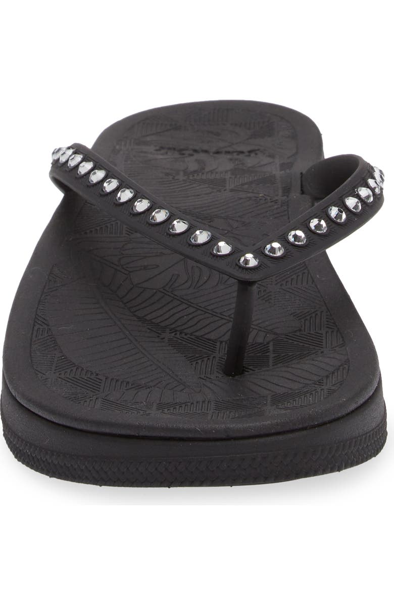 Sanuk Funshine Rhinestone Flip Flop, Alternate, color,