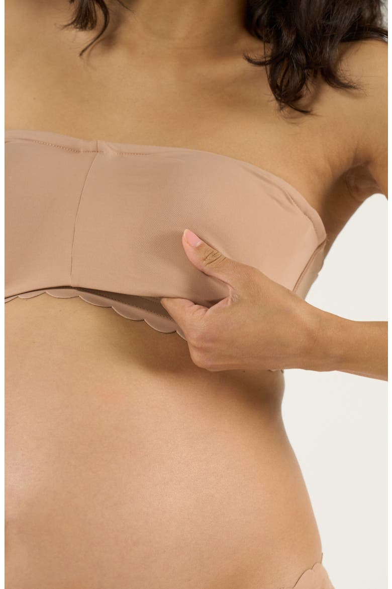 Skin Maternity And Nursing Invisible Bandeau Bra  DD/3D Cup, Alternate, color, Latte