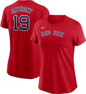 Nike Women's Nike Roman Anthony Red Boston Red Sox  Fuse Name & Number T-Shirt