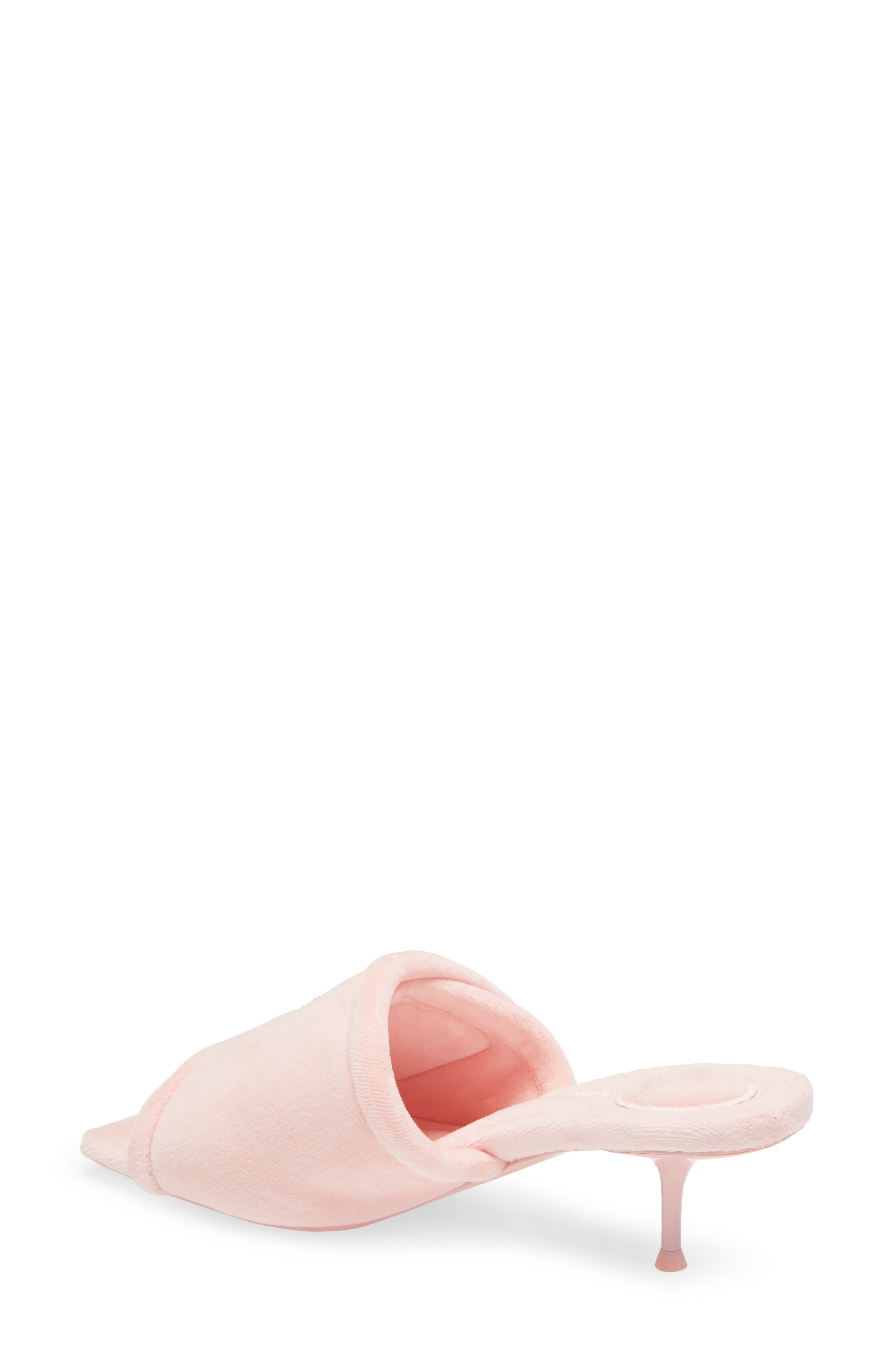 Alexander Wang Jessie Padded Crystal Logo Sandal, Alternate, color, 