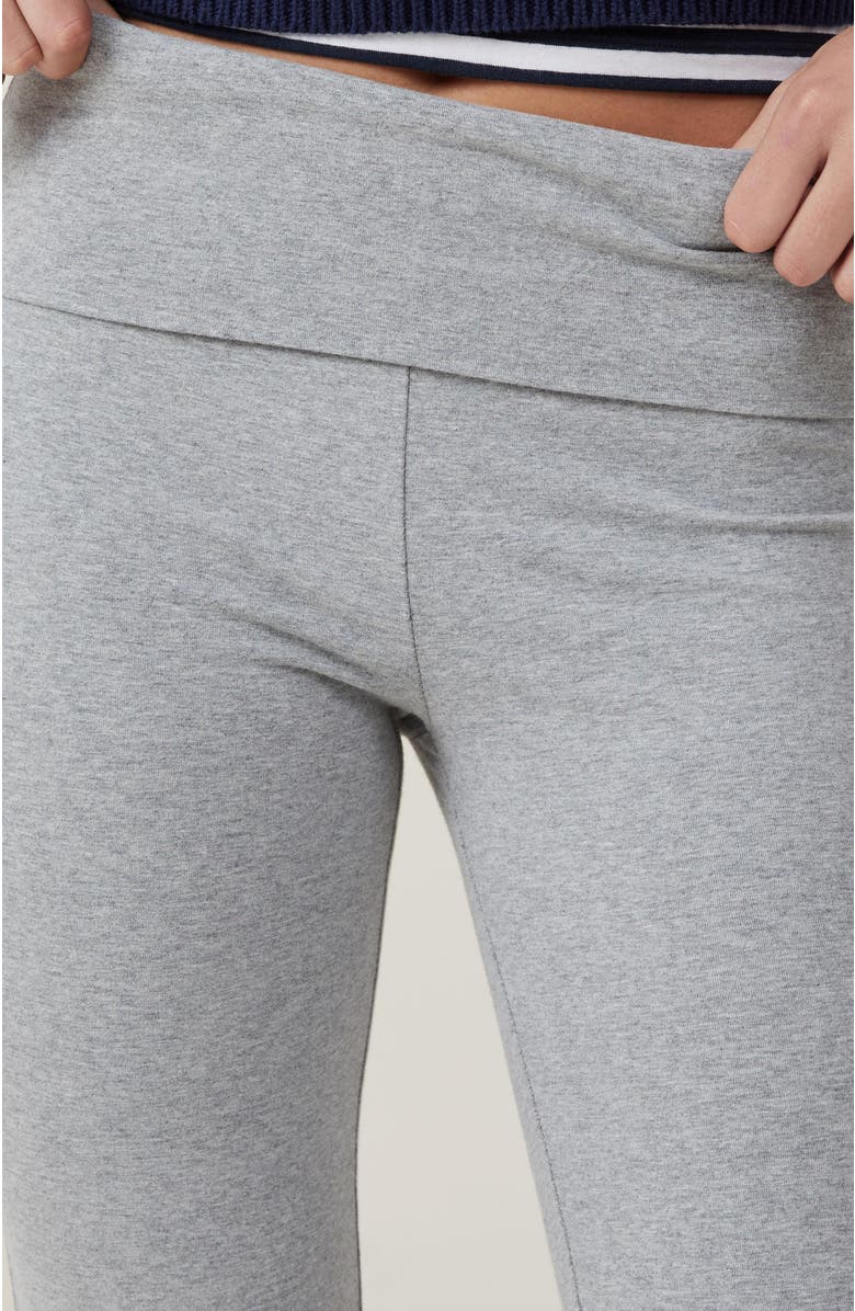 Cotton On Bella Bootleg Pant, Alternate, color, Grey Marle