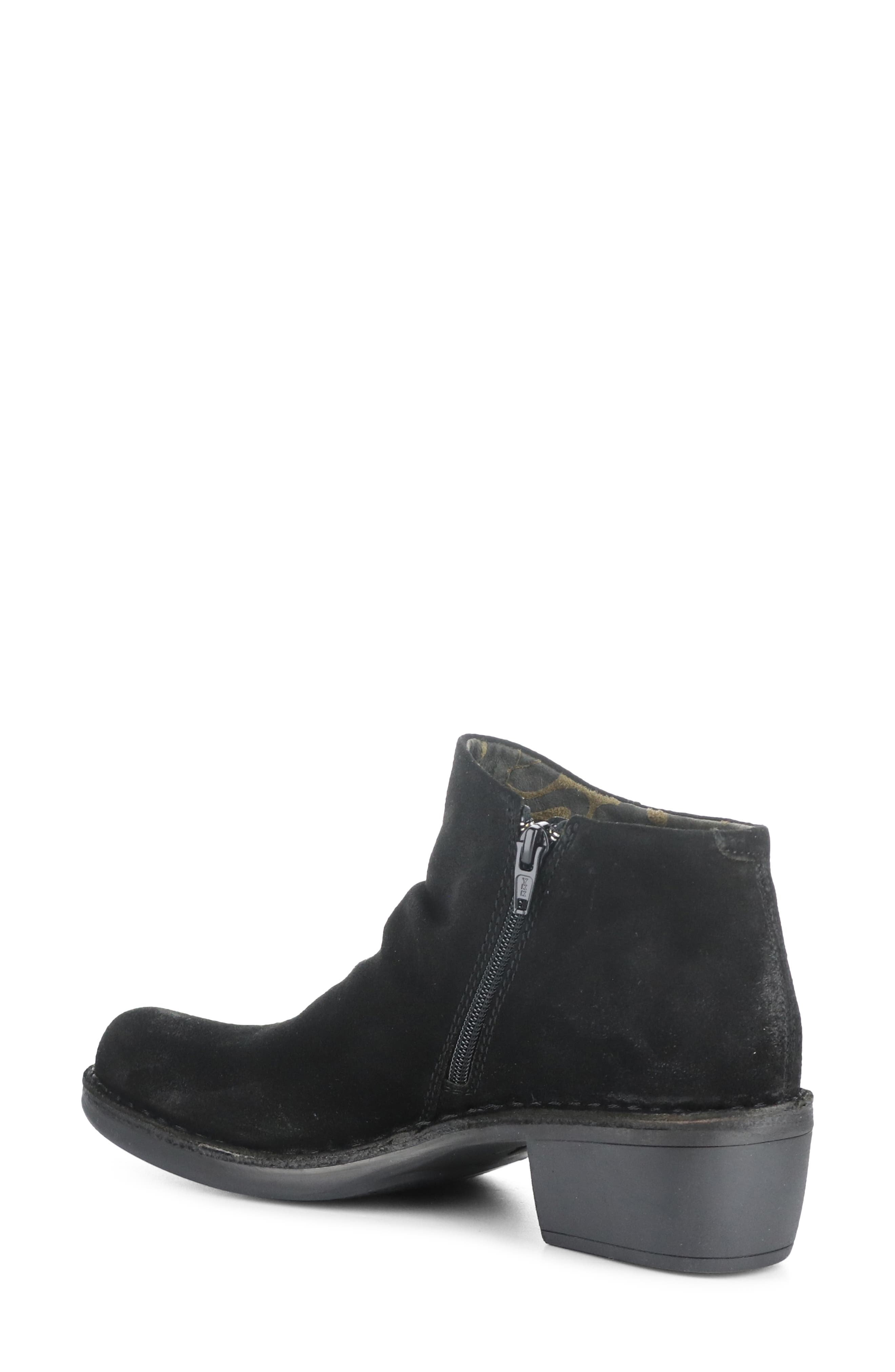 Fly London Merk Bootie, Alternate, color, 005 Black Oil Suede