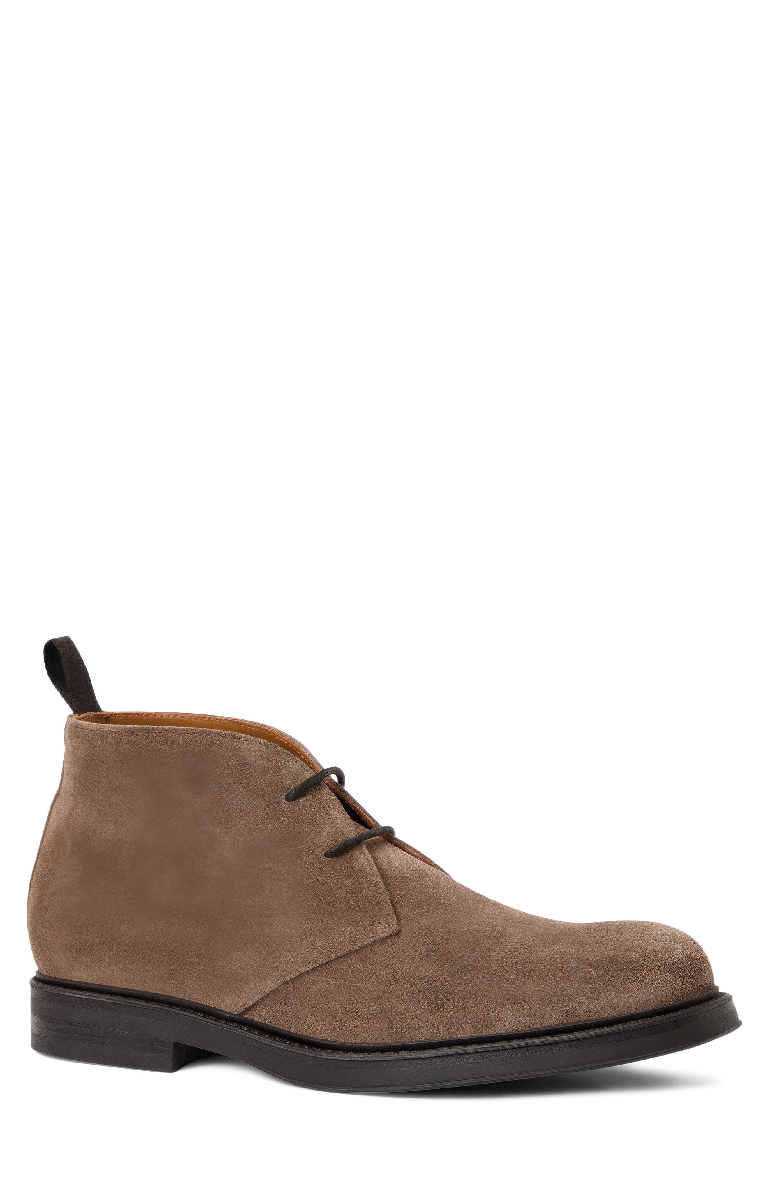 Brindisi Lace-Up Chukka Boot, Main, color, TAUPE SUEDE