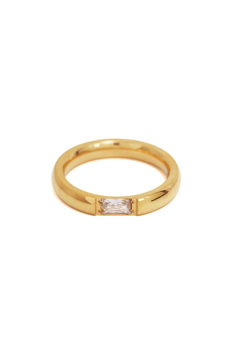 Petit Moments Birthstone Ring, Main, color, Gold-April