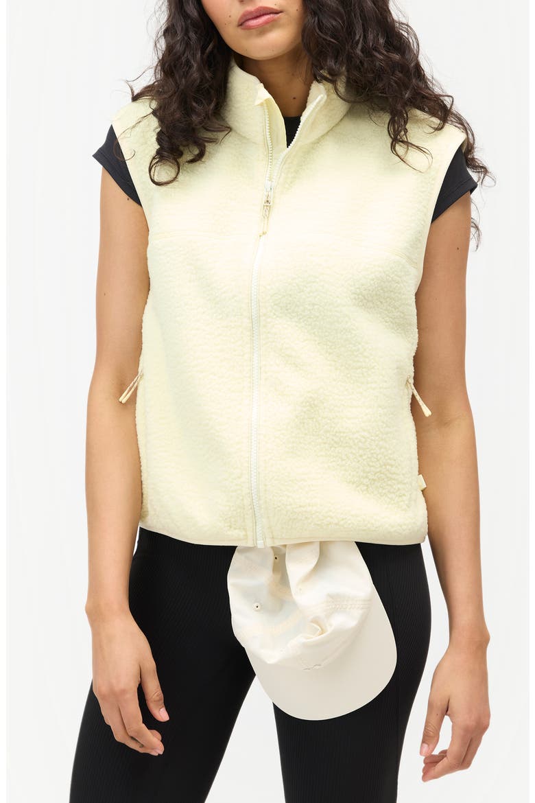 Chapelle Fleece Vest, Main, color, CHARDONNAY