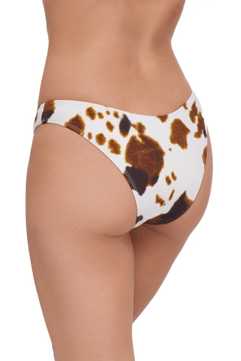 Scoop Front Hipster Bikini Bottoms, Alternate, color, WHITE MULTI
