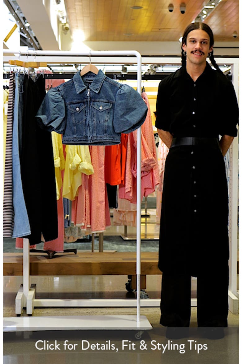 Marcy Cropped Puff Sleeve Jacket video