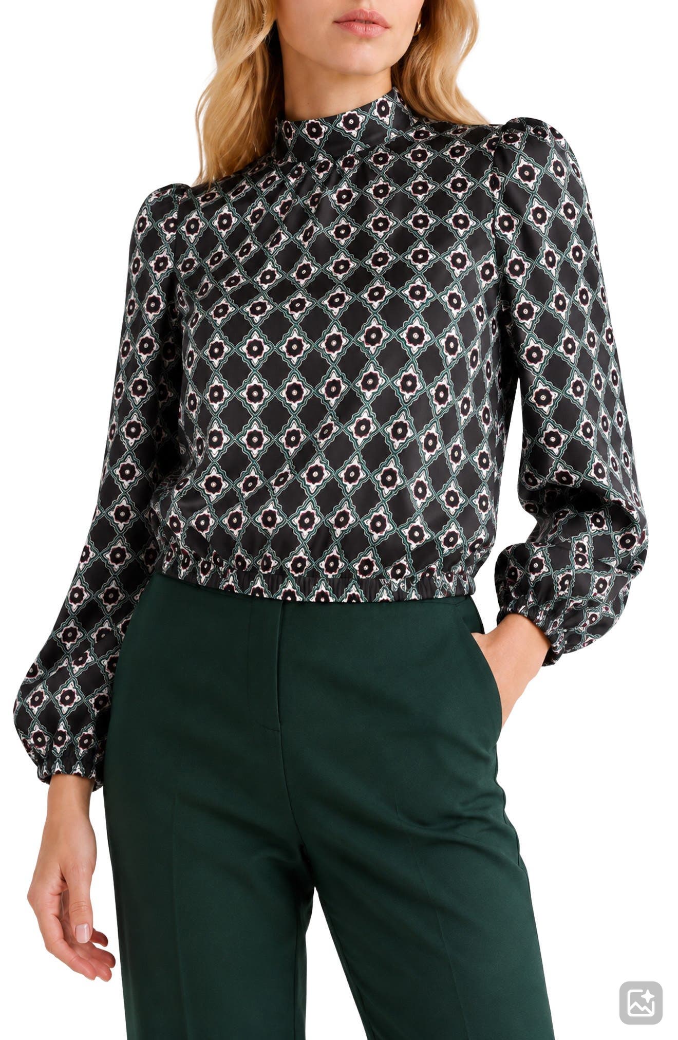 FLORAL FOULARD