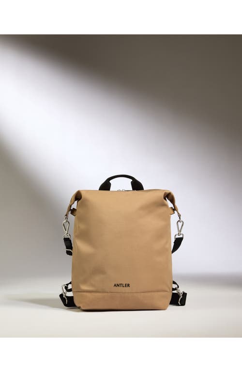 Antler Icon 2-in-1 Tote Backpack In Sand