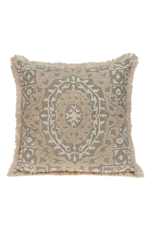 Abu Cotton Throw Pillow
