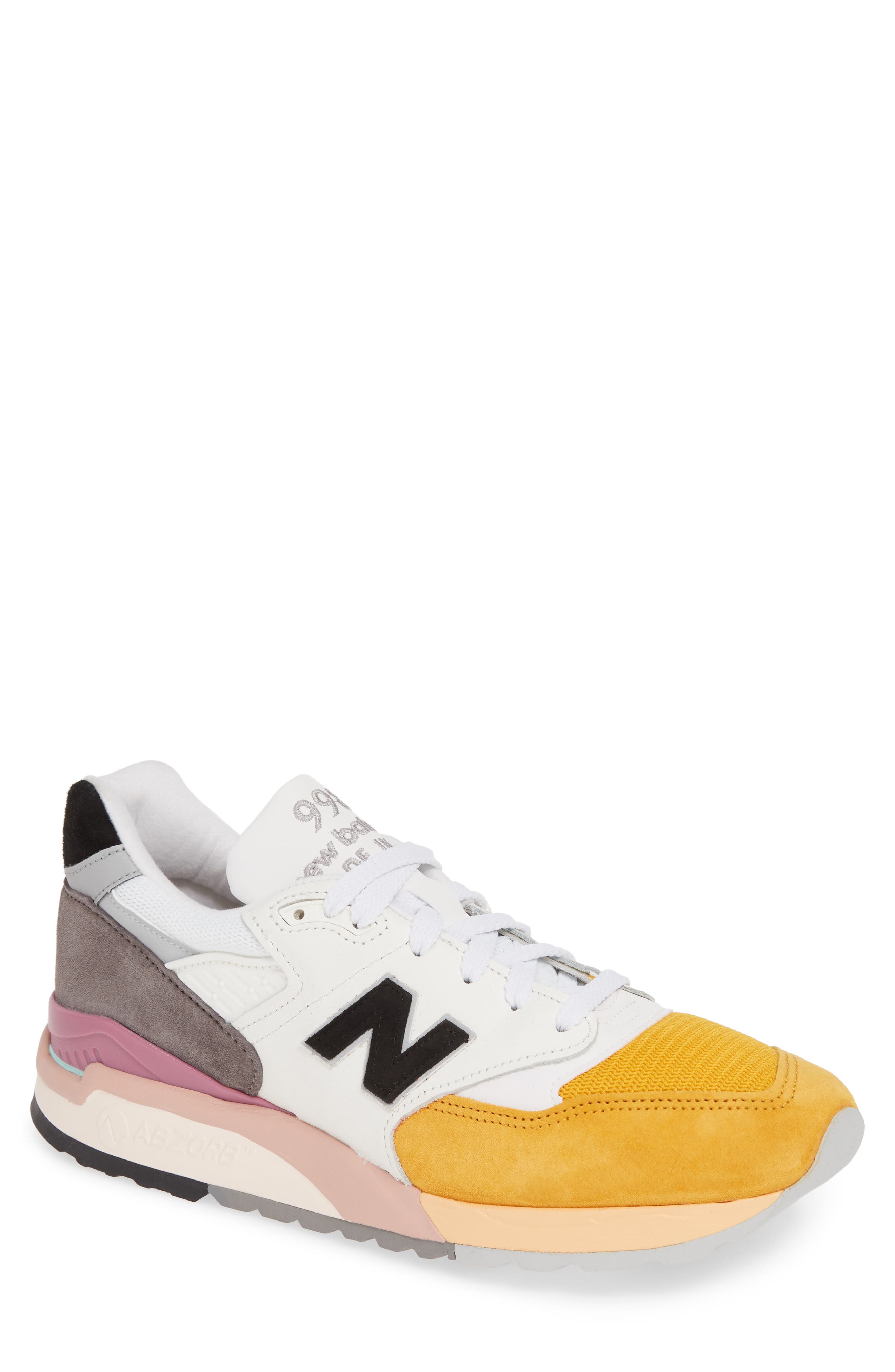 New Balance '998' Sneaker, Main, color, 