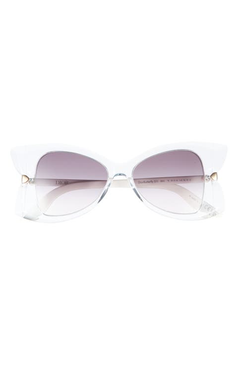 Butterfly S1I 51mm Gradient Butterfly Sunglasses