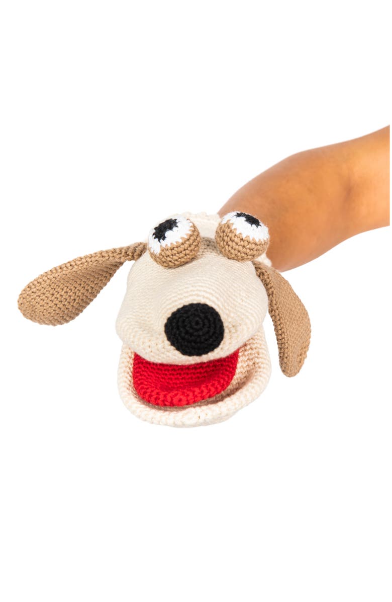 Cuddoll Dog Hand Puppet, Main, color,