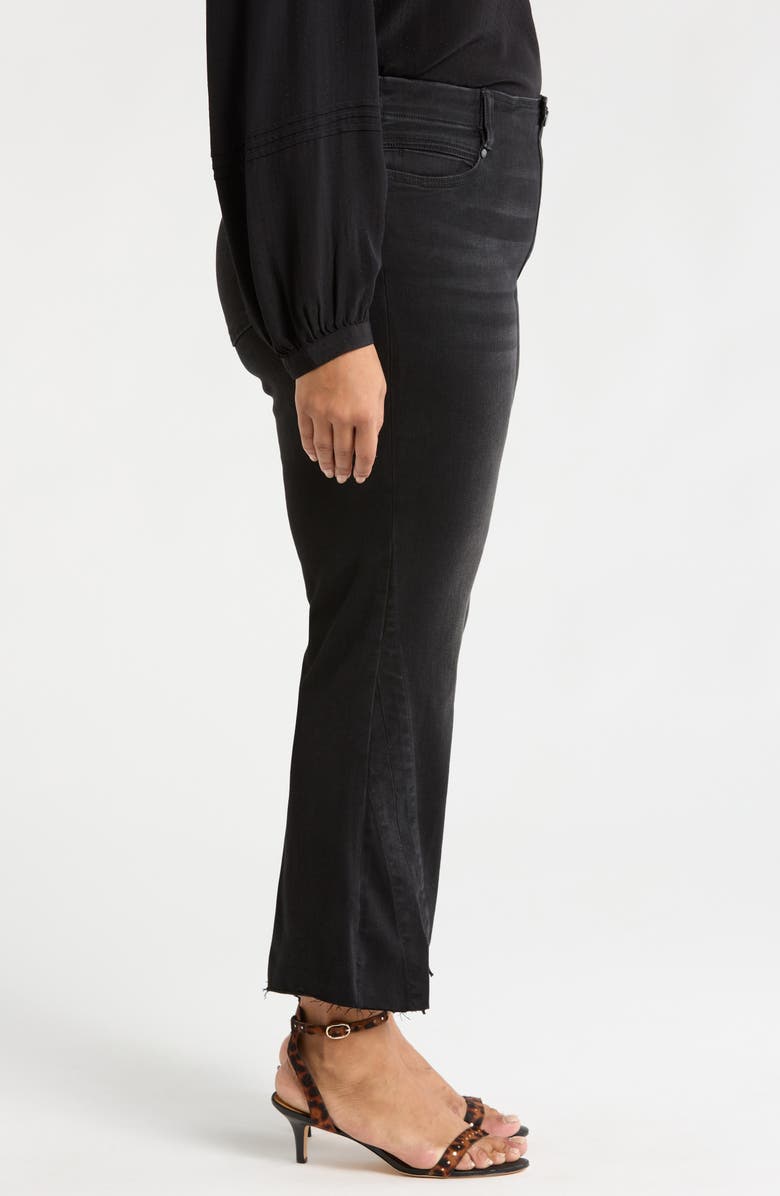 Liverpool Los Angeles Gia Glider Pull-On Twisted Raw Hem Crop