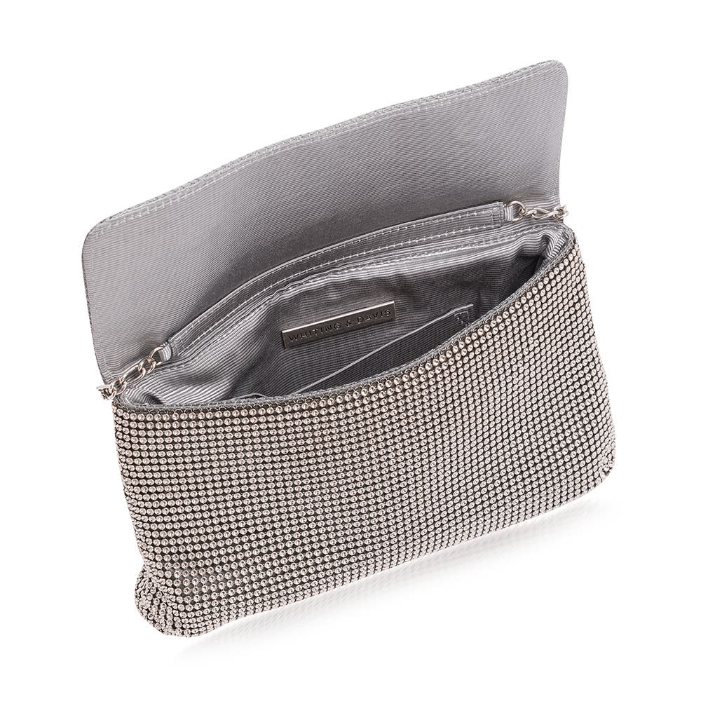 Whiting & Davis Cleo Serpents Clutch, Alternate, color, 