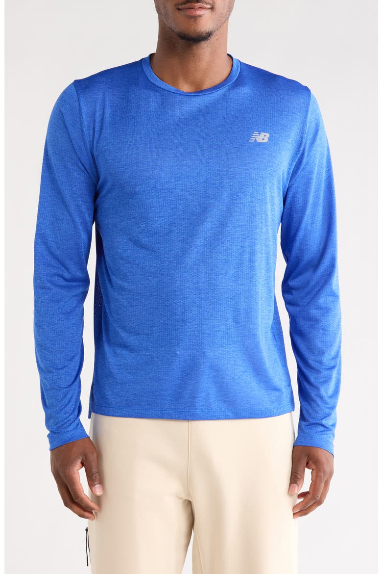 RC Essential Long Sleeve T-Shirt, Main, color, BLUE